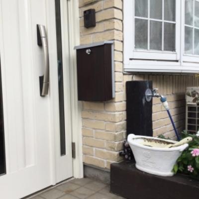 施工後ポスト1 施工後ポスト1