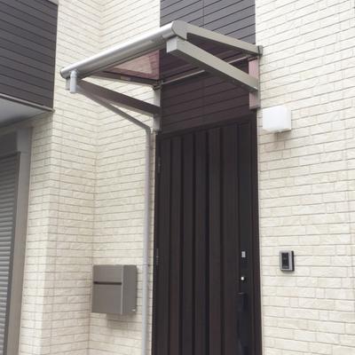 ポーチ ひさし取付工事 玄関屋根 横浜市 ポーチ ひさし取付工事 玄関屋根 横浜市