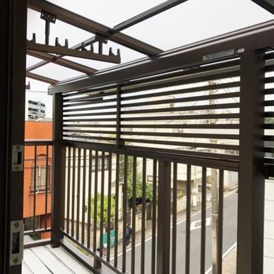 ベランダの屋根取付 目隠し 神奈川県横浜市磯子区2 ベランダの屋根取付 目隠し 神奈川県横浜市磯子区2