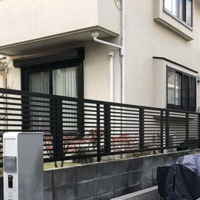 フェンス取替工事 神奈川県横浜市 港南区 エクステリア施工後2 フェンス取替工事 神奈川県横浜市 港南区 エクステリア施工後2