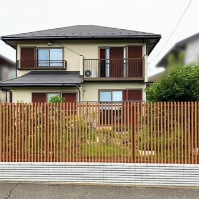 フェンス取付工事 施工後 神奈川県 横浜市3pp フェンス取付工事 施工後 神奈川県 横浜市3pp