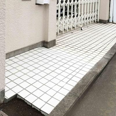 タイル アプローチ エクステリア 外構工事 神奈川 横浜 戸塚区 リフォーム タイル アプローチ エクステリア 外構工事 神奈川 横浜 戸塚区 リフォーム