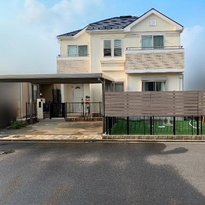 【リフォーム事例:9746-2】2台用カーポート新設工事/横浜市 【リフォーム事例:9746-2】2台用カーポート新設工事/横浜市