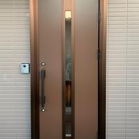 【リフォーム事例：11005】開閉しにくくなった玄関ドアを取替工事／横浜市