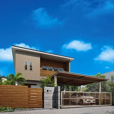 お住まいのコーディネートを楽しむ おしゃれな「YKK AP ルシアスカーポート」 お住まいのコーディネートを楽しむ おしゃれな「YKK AP ルシアスカーポート」