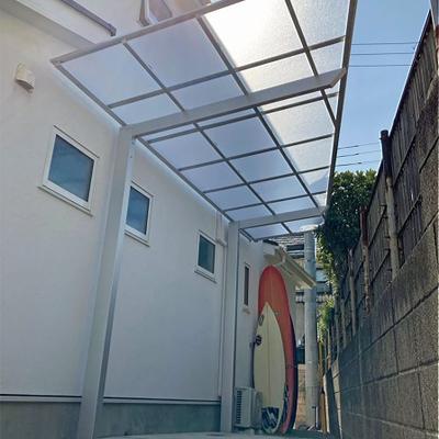 【リフォーム事例:11003】変形地にも!サイクルポート新設工事/茅ヶ崎市 【リフォーム事例:11003】変形地にも!サイクルポート新設工事/茅ヶ崎市