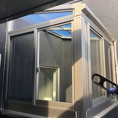 【リフォーム事例:11760】中庭に屋根をつけて家事楽に!バルコニー囲い取付工事/横浜市 【リフォーム事例:11760】中庭に屋根をつけて家事楽に!バルコニー囲い取付工事/横浜市