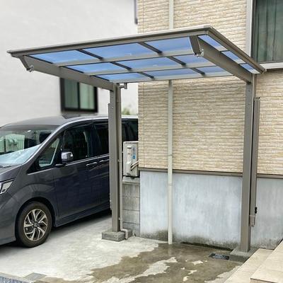 【リフォーム事例:11553】ガス管や水道管を考慮したサイクルポート新設工事/横浜市 【リフォーム事例:11553】ガス管や水道管を考慮したサイクルポート新設工事/横浜市
