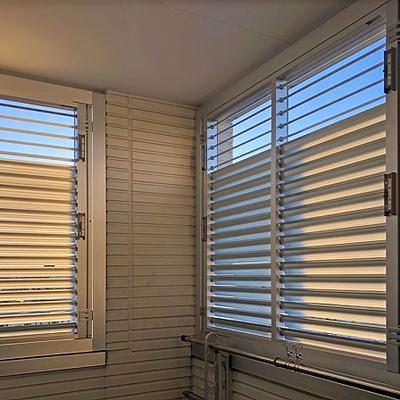 【リフォーム事例:14405】目隠しと通風に!インナーバルコニールーバー設置工事/横浜市 【リフォーム事例:14405】目隠しと通風に!インナーバルコニールーバー設置工事/横浜市