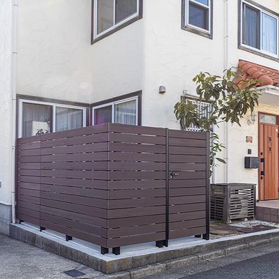 【リフォーム事例:14853】老朽化した木製フェンスを人工木へフェンス交換工事/藤沢市 【リフォーム事例:14853】老朽化した木製フェンスを人工木へフェンス交換工事/藤沢市