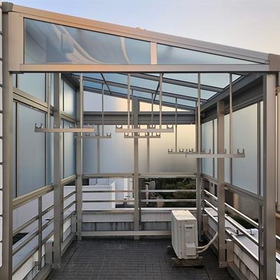 【リフォーム事例:12922】快適な洗濯物干場にバルコニー屋根設置工事/川崎市 【リフォーム事例:12922】快適な洗濯物干場にバルコニー屋根設置工事/川崎市