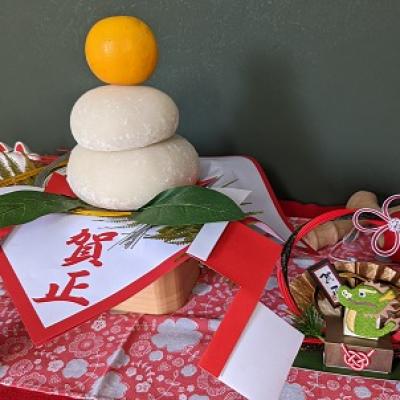毎年恒例の鏡開き 毎年恒例の鏡開き