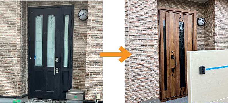 ドアの開閉方向 ドアの開閉方向