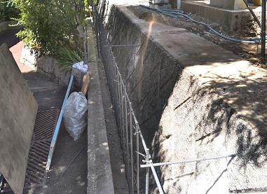 擁壁?骨組みワイヤー固定 擁壁?骨組みワイヤー固定