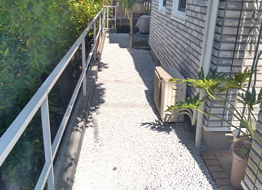 犬走り 幅 施工後 犬走り 幅 施工後