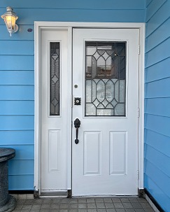 輸入住宅の玄関ドア_施工前 輸入住宅の玄関ドア_施工前