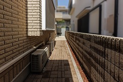 二世帯住宅玄関側_施工前 二世帯住宅玄関側_施工前