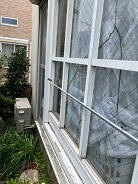 《施工前》熱割れしている部分 《施工前》熱割れしている部分